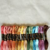 κλωστές κεντήματος dmc μουλινές thread jar mindful stitching